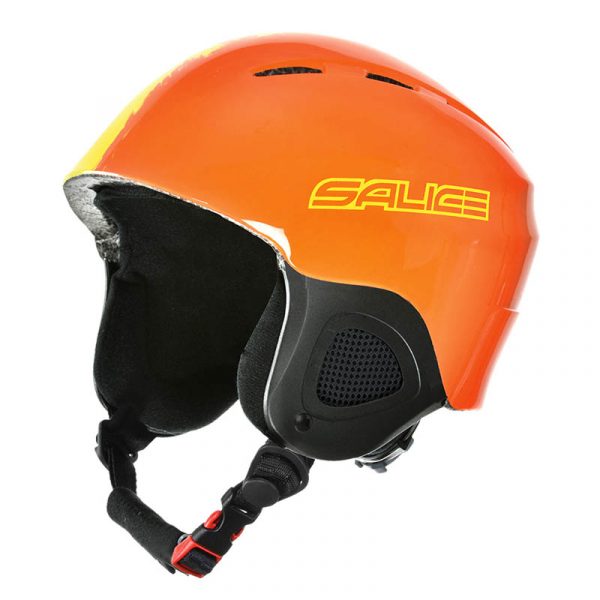 Casco Salice Kid arancio/giallo