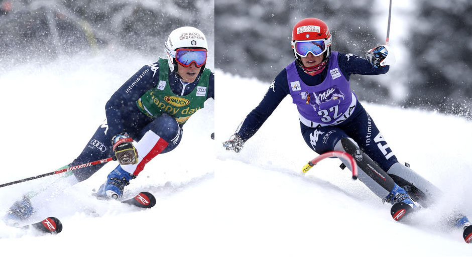 Federica Brignone in super Combinata alpina