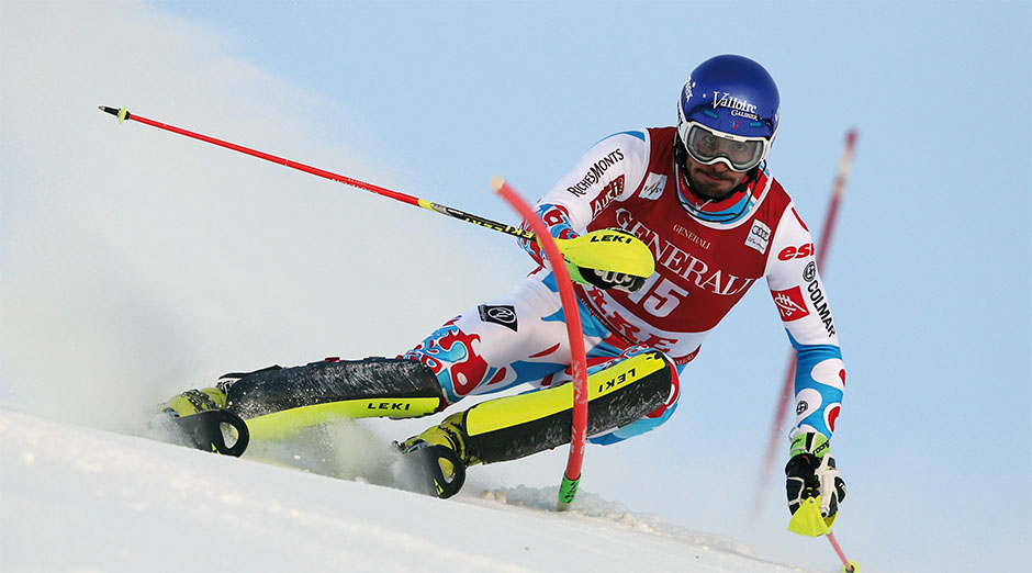 Ski World Cup 2014/2015 - men's Slalom -  Are , Sweden, Sunday, december, 13, 2014.  - Jean-Baptiste Grange (FRA)     -  (Gio Auletta/Pentaphoto)