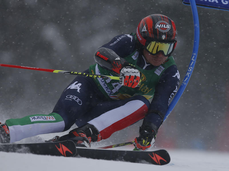 Ski World Cup 2015-2016. Florian Eisath (ITA) in giant slalom Kranjska Gora 05-03-2016. foto (Marco Trovati Pentaphoto)
