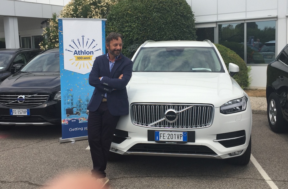 Corrado Macciò e la sua nuova XC90