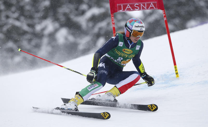 Ski World Cup 2015-2016. Jasna , Slovakia. 7/3/2016. Marta Bassino (Ita) Ladies's giant slalom Pentaphoto Alessandro Trovati.