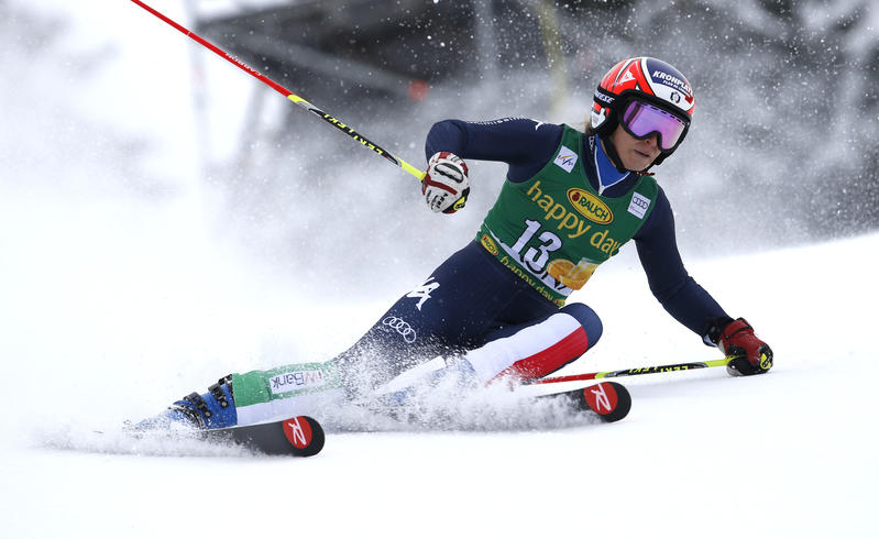 Ski World Cup 2015-2016. Jasna , Slovakia. 7/3/2016. Manuela Moelgg (Ita) Ladies's giant slalom Pentaphoto Alessandro Trovati.