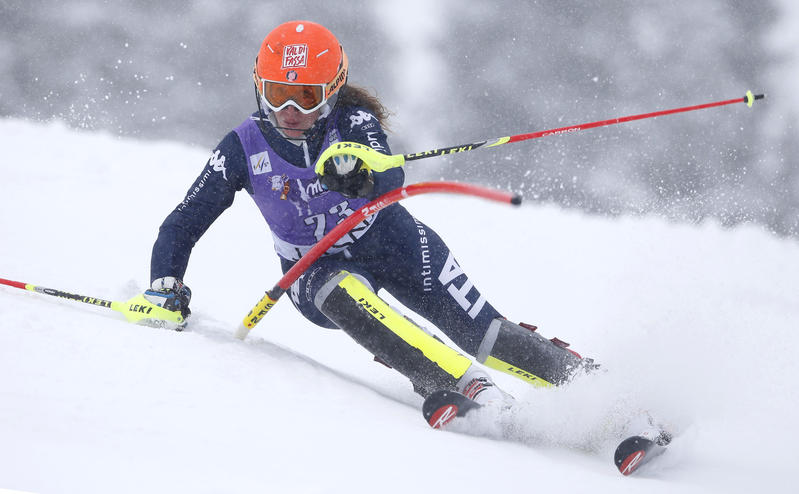 Ski World Cup 2015-2016. Jasna , Slovakia. 6/3/2016. Chiara Costazza (Ita) Ladies's slalom Pentaphoto Alessandro Trovati.