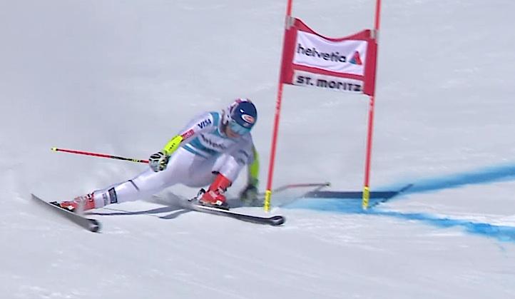 La spigolata di Mikaela Shiffrin