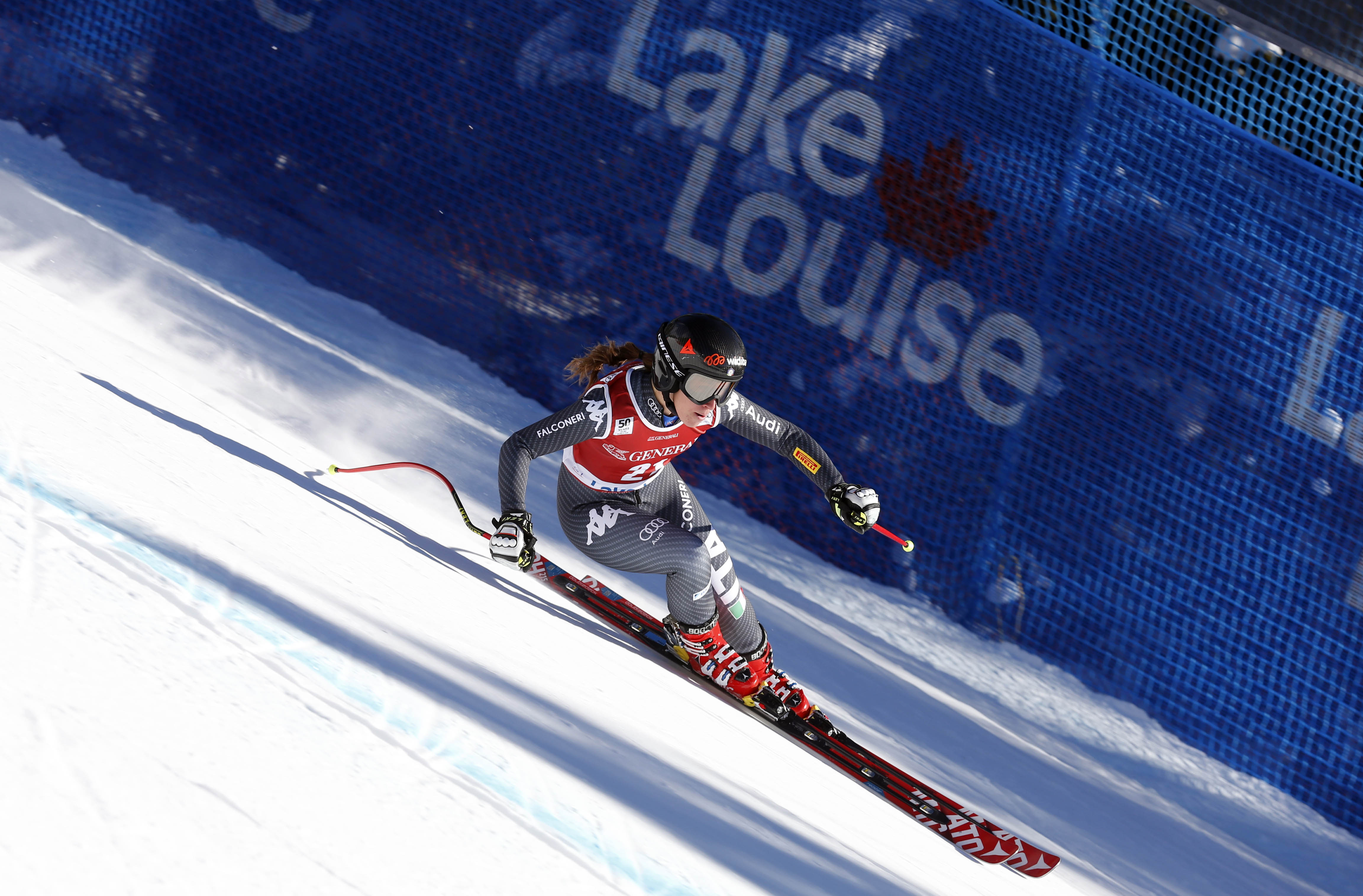 Ski World Cup 2016-2017. Sofia Goggia (ITA). Lake louise 30 nov 2016 photo (Marco Trovati Pentaphoto- Mateimage)