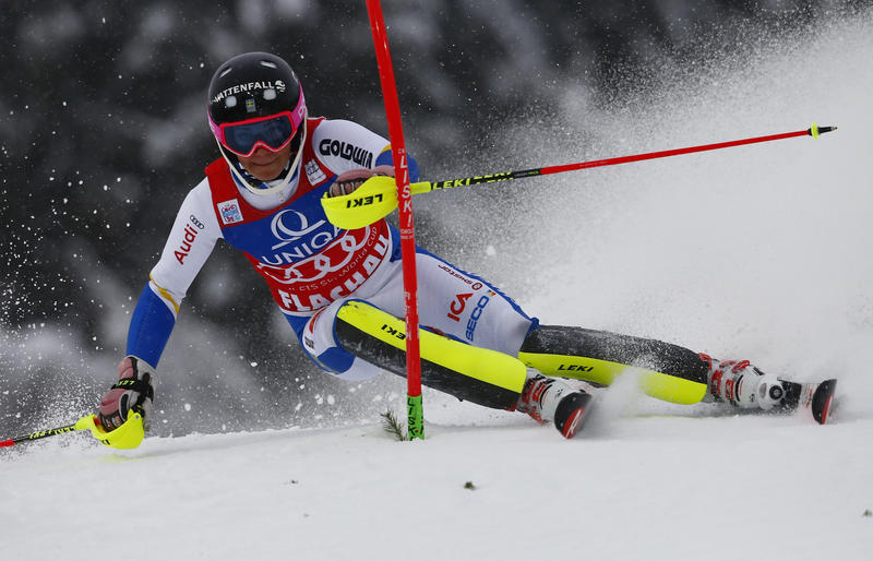 SKI WORLD CUP 2015/2016 - - Frida Hansdotter (SWE) , Slalom , Flachau, (AUT) , replace Ofterschwang, jan 15 , 2016. (Pentaphoto/Gio Auletta)