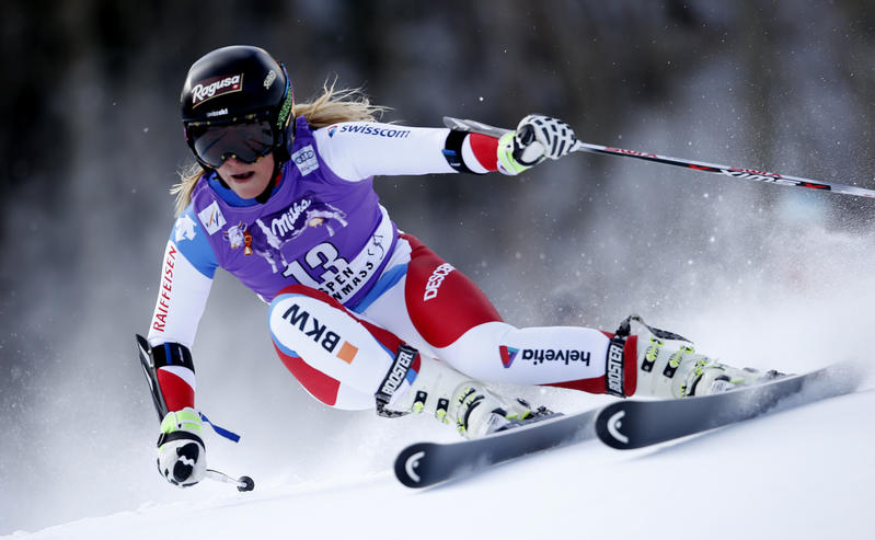 Ski World Cup 2015-2016. Lara Gut (Svi). Aspen, Colorado,Usa. 27/11/2015.   Pentaphoto Alessandro Trovati.