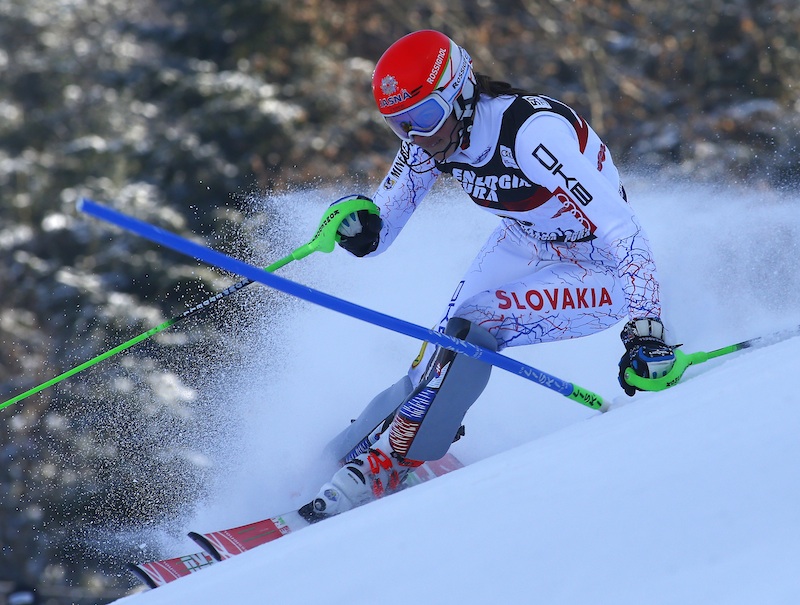 Ski World Cup 2016-2017 Zagreb, Croatia, 03/1/2017 , Slalom, Petra Vlhova (SVK) competes during the first run, photo by: Gio Auletta Pentaphoto/Mateimage