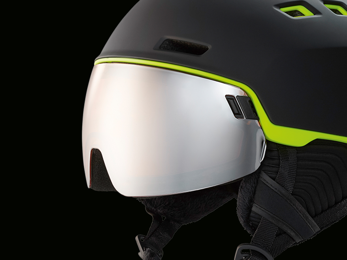 Casco e maschera integrati. Ecco i Visor - SciareMag