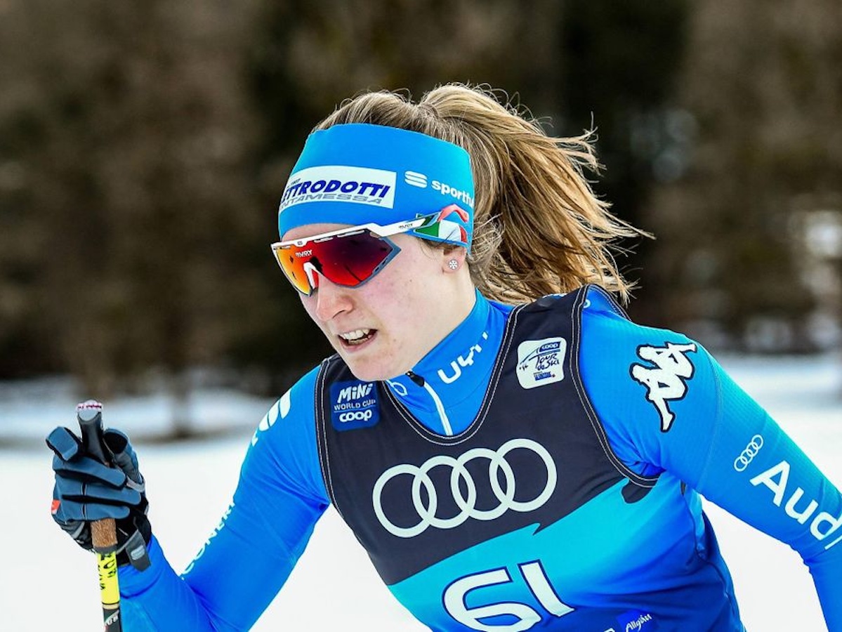 Alpen Cup Martina Di Centa figlia Di Giorgio Vince La 10 Km TC A 