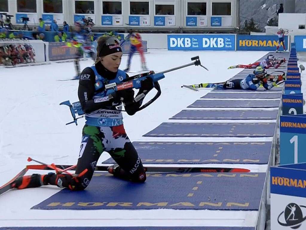 Immensa Dorothea Wierer, vince la sprint sulle nevi di casa di