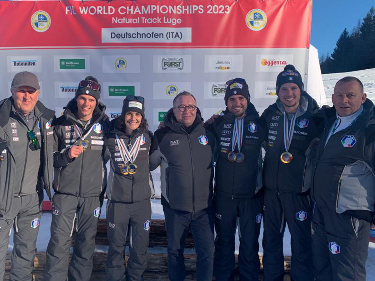 Slittino pista naturale, ai Mondiali di Nova Ponente Azzurri